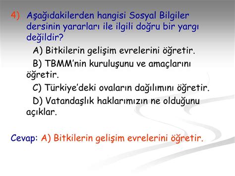 Ppt Sosyal B Lg Ler Ders Sorulari Powerpoint Presentation Free