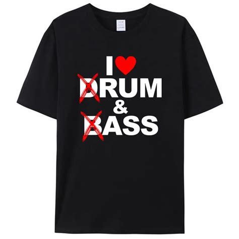 I Love Drum Bass Lovers Rum Ass Funny Women Men S T Shirt Clothing Tee