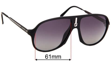 Carrera 5547 61mm Replacement Lenses By Sunglass Fix™