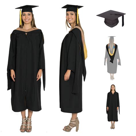 MBA Gown, Hood, & Cap set for UC Berkeley, UCLA, UCSD, UC Irvine, UC ...