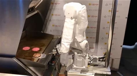 Burger Flipping Robot Gets To Work At California Restaurant Iheart