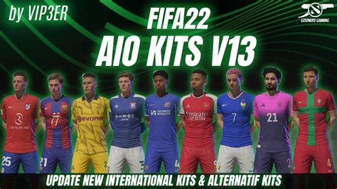 FIFA 22 MOD AIO KITS V13 23 24 NEW INTERNATIONAL ALTERNATIF KITS By