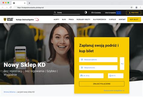 Koleje Dolno L Skie Uruchamiaj Now Platform Do Zakupu Bilet W Jak