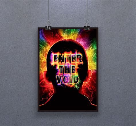 Enter The Void 2009 Poster English Language Experimental Etsy Norway