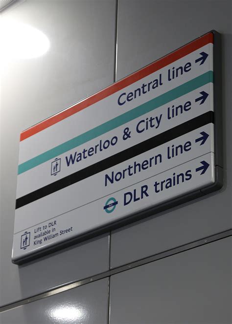 London Underground Station Sign