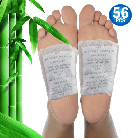 Japanese Foot Cleanse Detox Pads 56pc Natural Cleanse For Feet Body