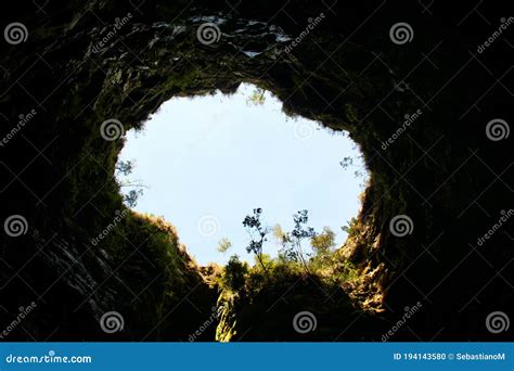 Cave Called Priest`s Hole, in Brazil Stock Photo - Image of clean ...