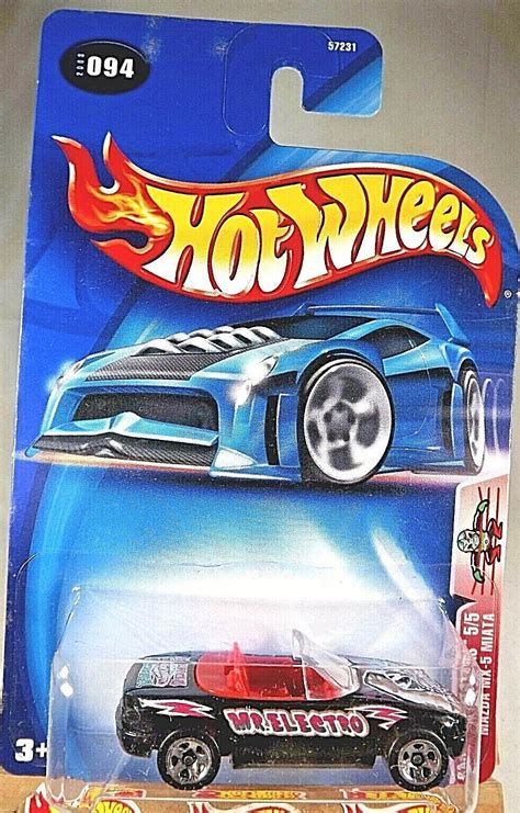 Hot Wheels Radical Wrestlers Mazda Mx Miata Black W