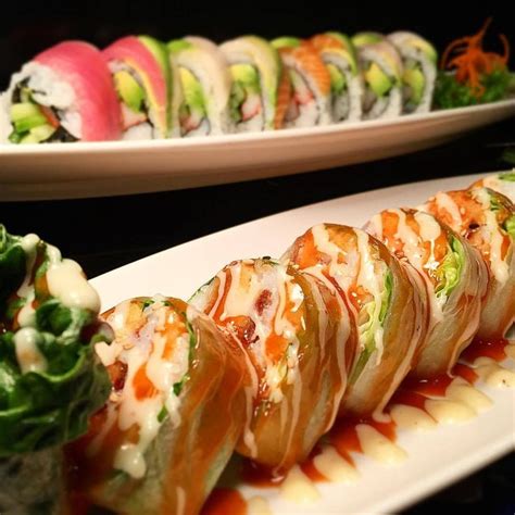 Maki Sushi Bar And Grill On Instagram “tangy Spicy Crunchy Buffalo Chicken Roll Wrapped With