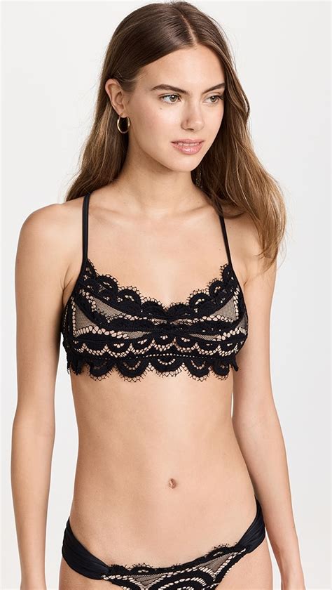 PQ Swim Lace Bralette Bikini Top Shopbop