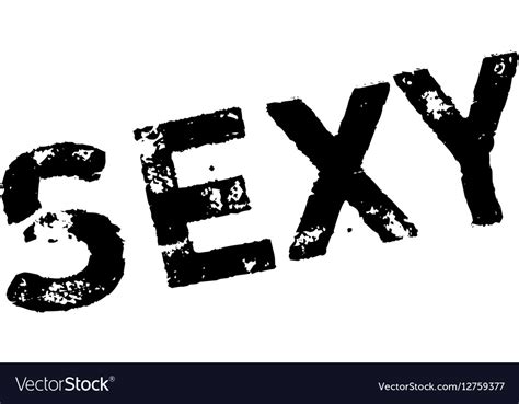 Sexy Rubber Stamp Royalty Free Vector Image Vectorstock