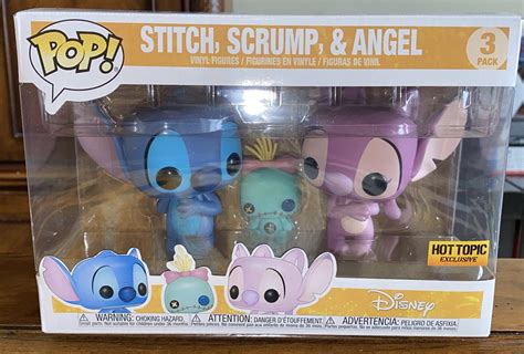 So Happy My Local Hot Topic Had This Stitch 3 Pack R Funkopop