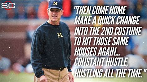 Michigan Wolverines Coach Jim Harbaugh Offers Halloween Advice Big