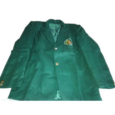 Hosiery School Uniform Blazer Green Colors Size Xxl at Best Price in ...