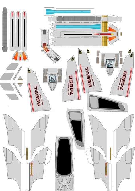 Cochrane Class Shuttle 2 Paper Model