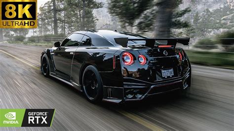 Nissan GTR R35 8K Remastered Gameplay Forza Horizon 5 YouTube