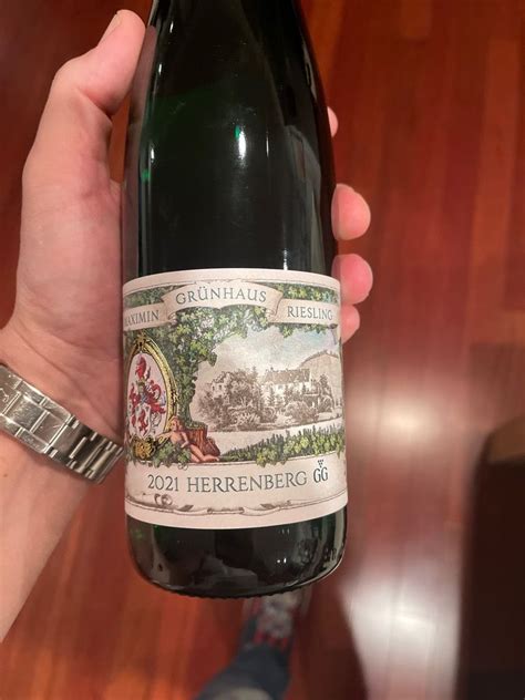 2021 Von Schubert Maximin Grünhäuser Herrenberg Riesling Großes Gewächs