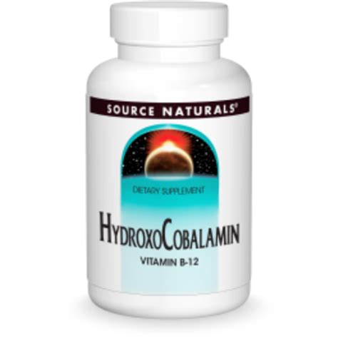 Hydroxocobalamin 1 Mg Cherry 240 Lozenges Source Naturals Discount