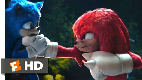 Sonic 2 With Knuckles - Sonic the Hedgehog 2 (2022) - Meet Knuckles Scene (1/10) | Movieclips ...