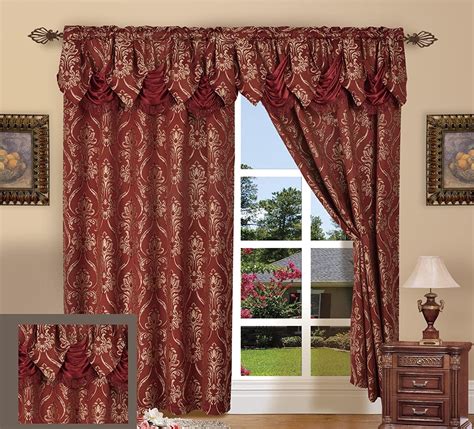 Curtains With Valances Attached - Foter