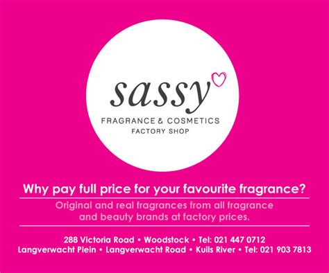 Sassy Fragrance And Cosmetics Factory Shop In Kuils River The A Z Of Factory Shops