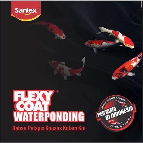 Jual FLEXYCOAT WATERPONDING 2 5kg Shopee Indonesia