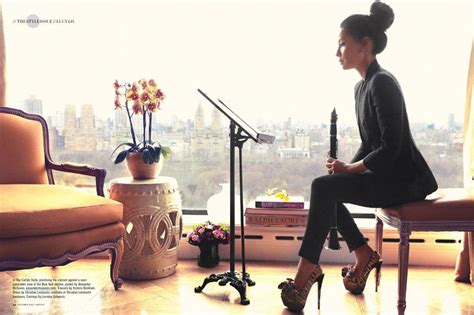 Lucy Playing A Piccolo Of Lucy Liu NUDE CelebrityNakeds