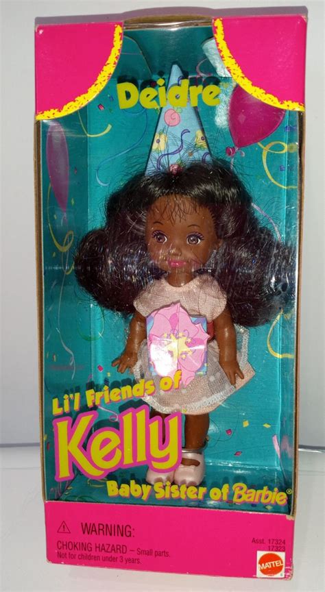 Rare Mattel Deidre Birthday African American Black Brown Doll Li