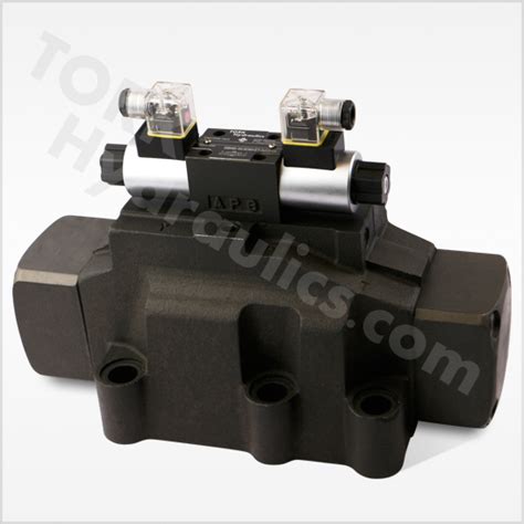 4weh 4wh Series Solenoid Pilot Hydraulic Operated Directional Control