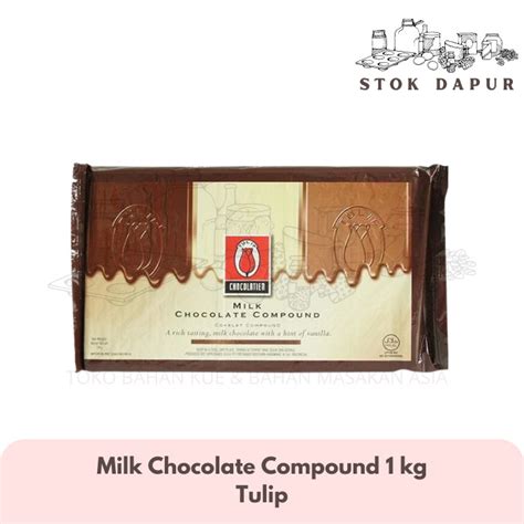 Jual Tulip Milk Chocolate Compound 1 Kg Shopee Indonesia