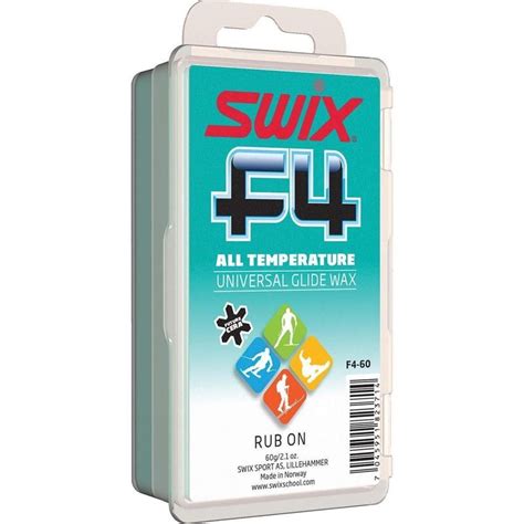 Swix F4 Fluoro Rub On Ski Wax