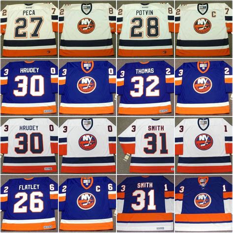 New York Islanders Jersey 23 Bob Nystrom 1982 27 John Tonelli 27