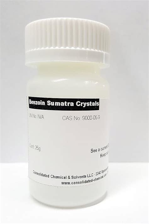 Ccs Benzoin Sumatra Crystals High Purity Aroma Compound 25g