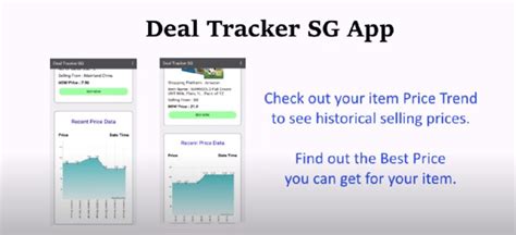 Deal Tracker Sg App Review The Best Price Tracking App In Singapore