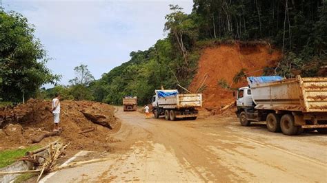 Recuperação de talude que cedeu na Rio Santos BR 101 deve ser