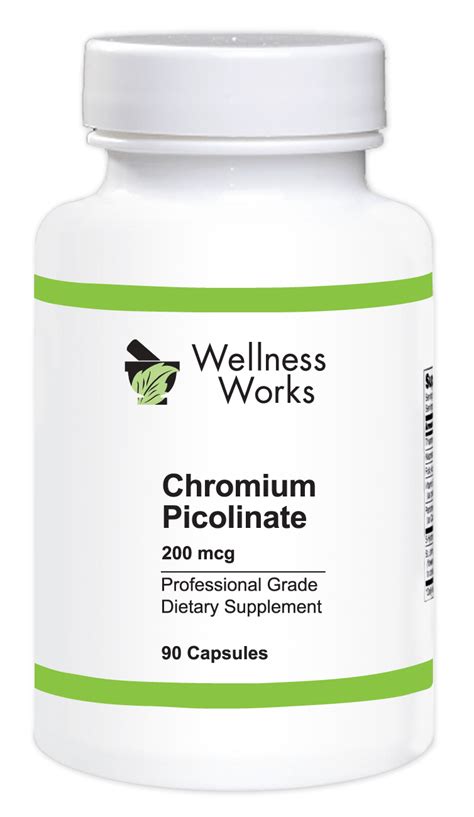 Chromium Picolinate 200 Mcg Pcca