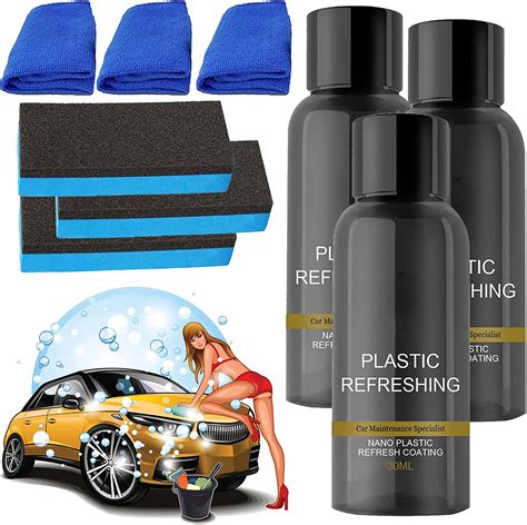 Pcs Ultishine Plastic Revitalizing Coating Agent Set Gotosleeps