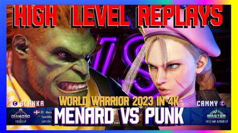 MENARD Blanka Vs PUNK Juri Cammy EPIC Tourney Set Street