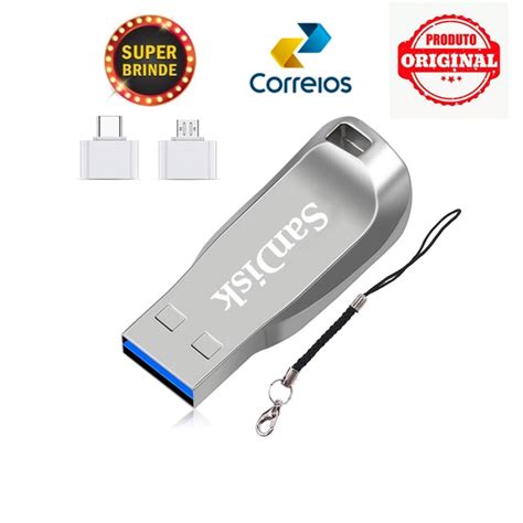 PenDrive Sandisk 2tb 2 Tera Usb Flash Armazenamento Alta Velocidade A