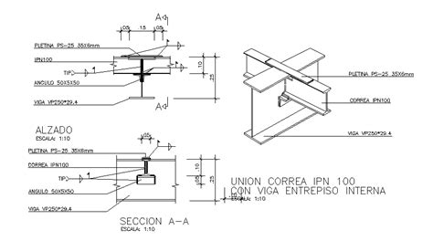 Section Bolt And Nut Detail Dwg File Cadbull