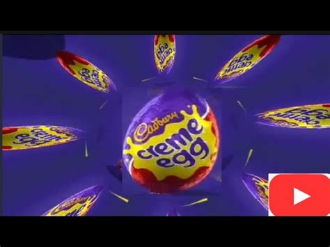 Cadbury S Creme Egg YouTube Play Button Logo Ident Effects YouTube