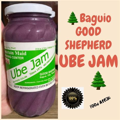 UBE JAM Baguio City Good Shepherd Ube Jam 12oz (440g) Original Baguio ...