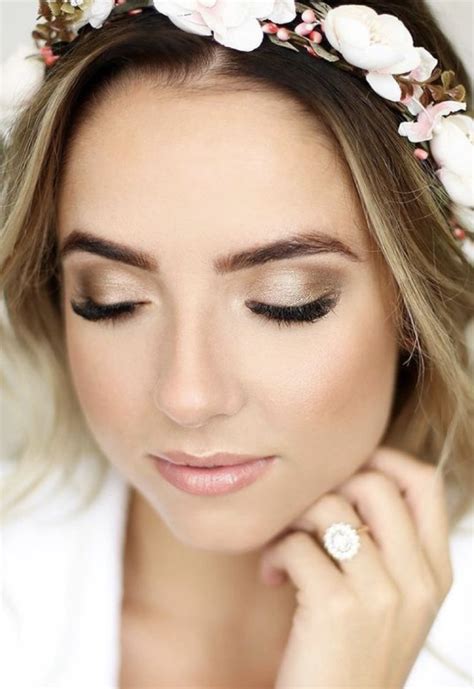 Pin On My Wedding Wedding Makeup For Brown Eyes Wedding Makeup