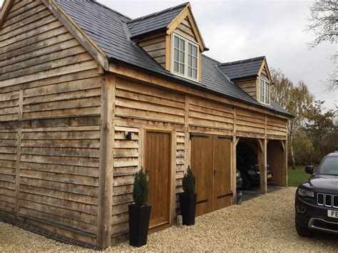 Oak Framed Garages With Accommodation Hatfield Oak