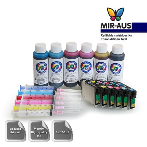 Mir Aus Online Shopping Refillable Ink Cartridge For Epson 1430