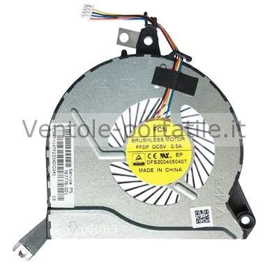 Ventola Di Raffreddamento Per CPU Portatile Per Hp Envy 15 K004tx