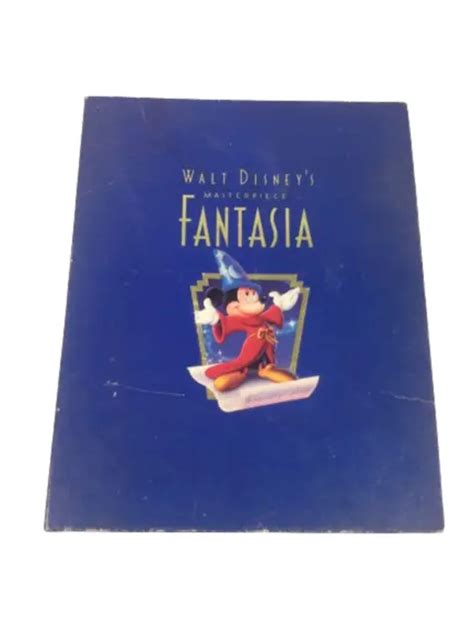 Walt Disneys Masterpiece Fantasia Boxed Set Deluxe Collectors Edition