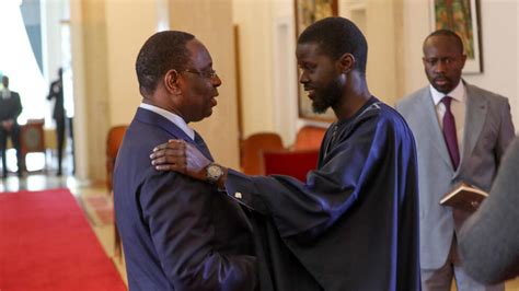 Senegal's Sall holds 'courteous' meeting with president-elect Faye