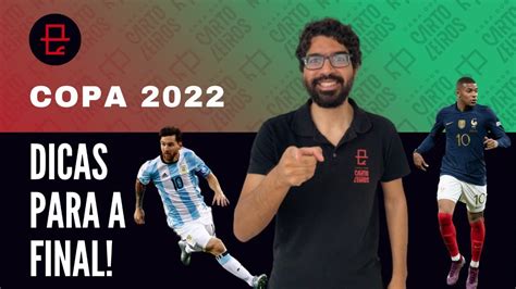 DICAS FINAL COPA DO MUNDO 2022 LIGA DO MILHÃO E APOSTAS ESPORTIVAS