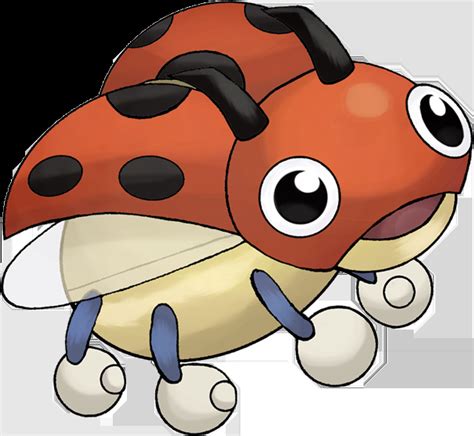 Pokemon 165 Ledyba Pokedex: Evolution, Moves, Location, Stats